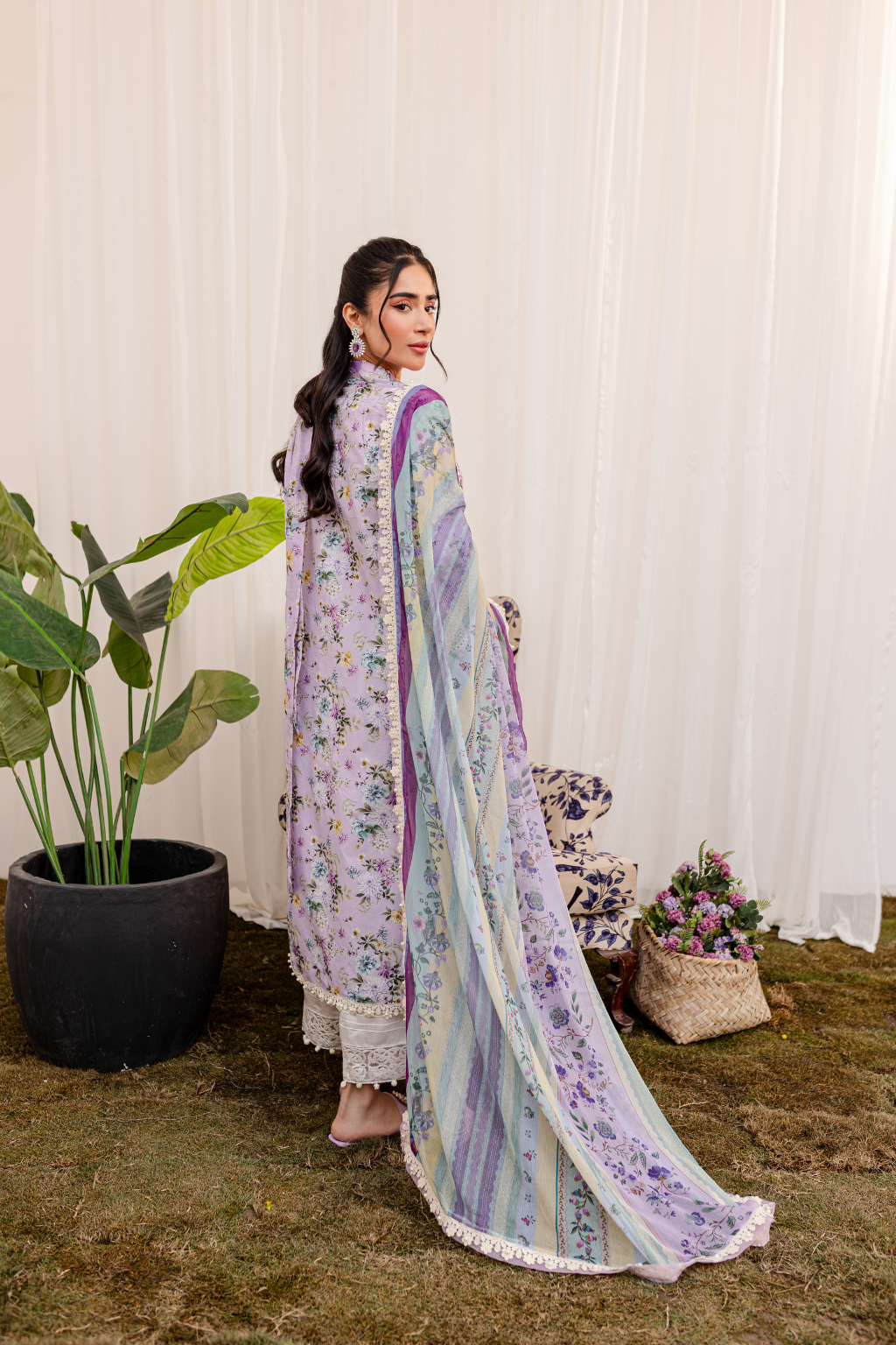 3 PIECE PRINTED LAWN - FALAK (UNSTITCHED)